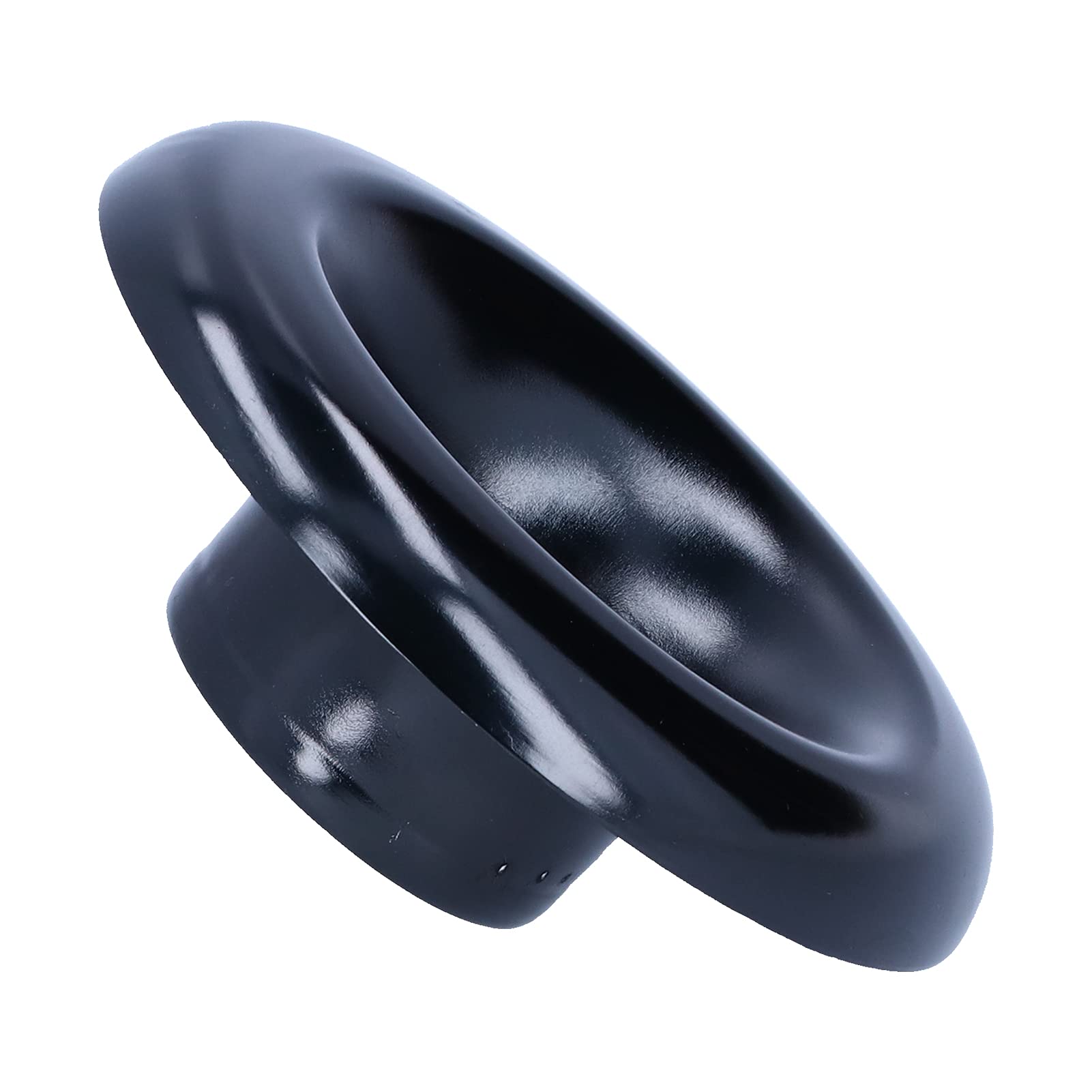 High-Performance Air Intake Horn Adapter - Universal Vehicle & Car Air Intake Stack Adapter - Durable Black Design for Professional Mechanics & DIY Auto Enthusiasts - Perfect for Engine Upgrades, Performance Tuning & Off-Road Modifications