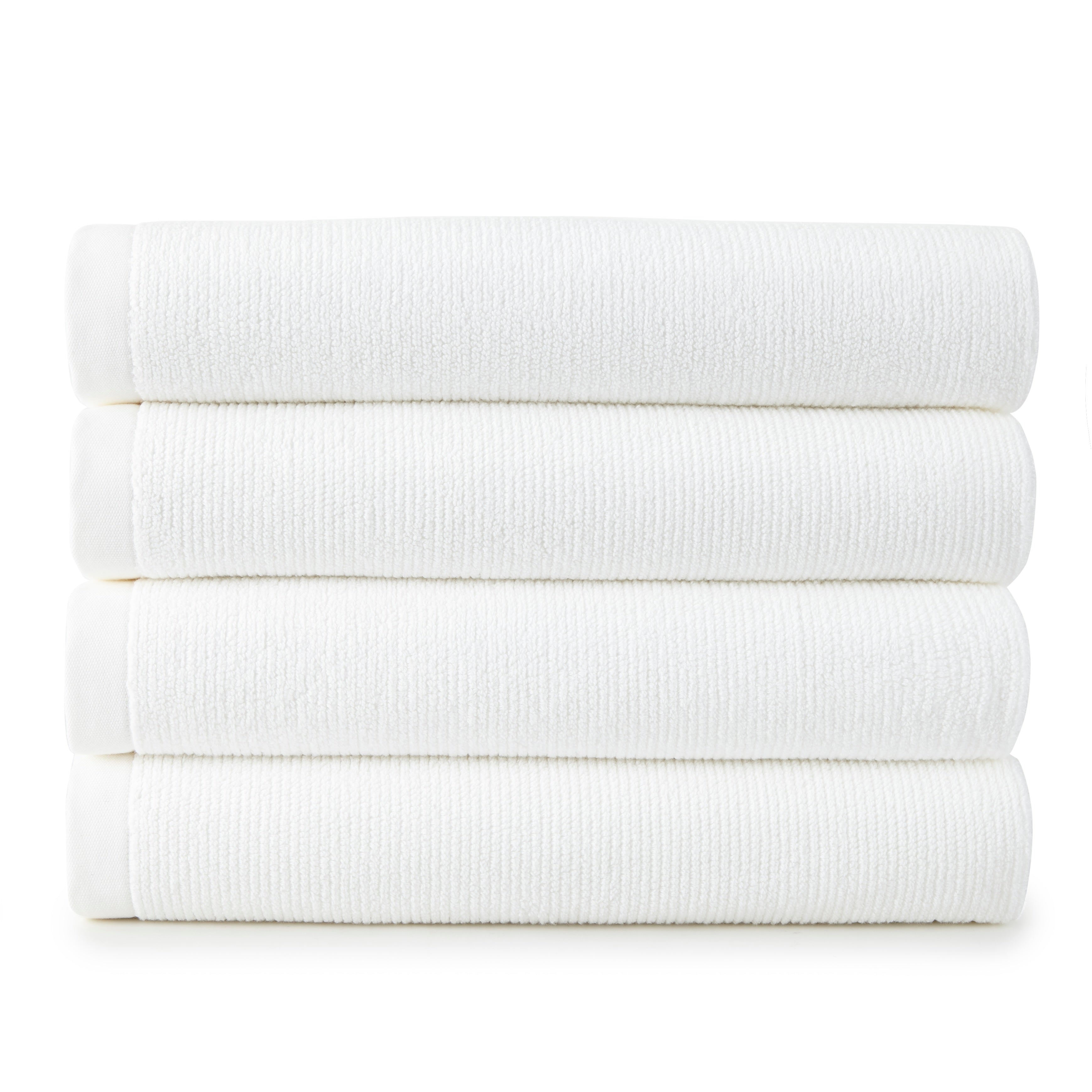 Premium Brooklyn Bath Towel Set - Ultra Soft, Absorbent & Quick-Drying Cotton Towels for Spa, Gym & Luxury Bathroom - 6-Piece Bath Sheet Collection (Grey)