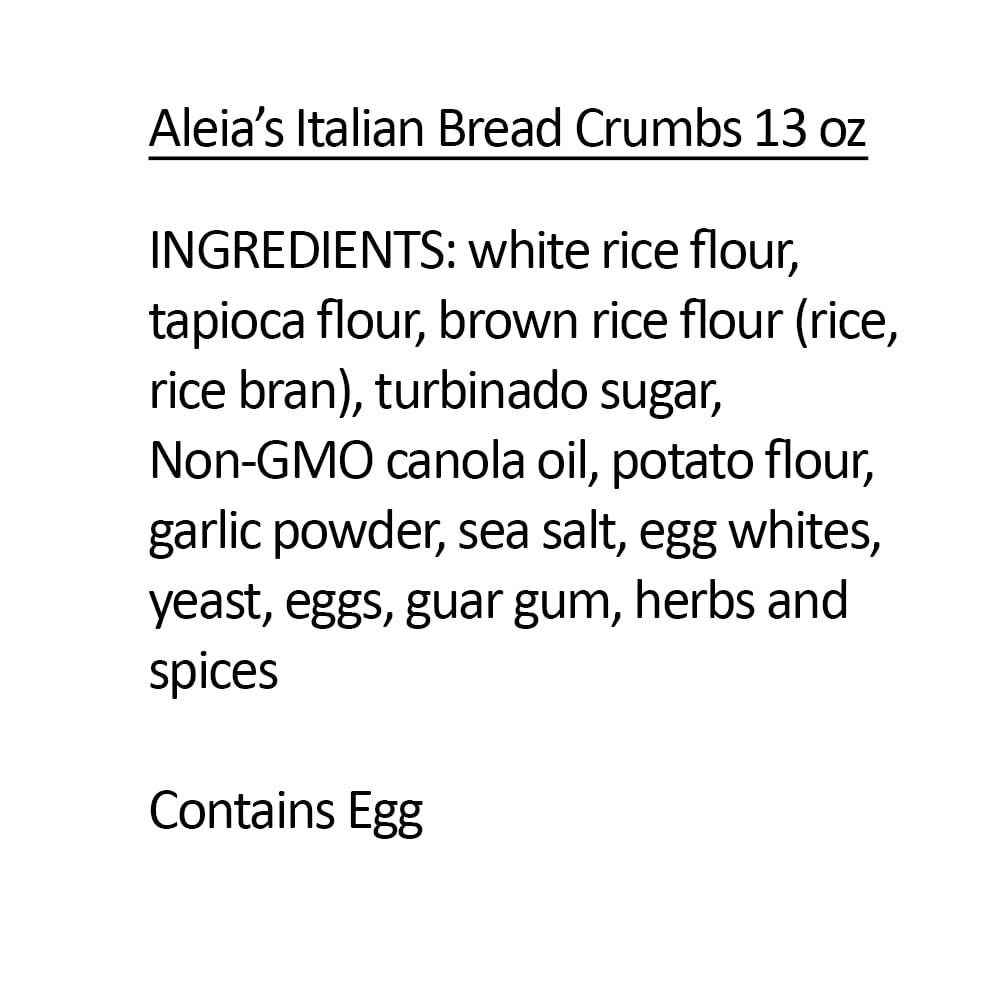 Gluten Free Bread Crumbs 2 Pack - Italian & Plain (13 oz Each) | Certified Gluten Free, Dairy Free, Kosher | Perfect for Chicken Tenders, Meatballs & Baking | Authentic Taste for Gluten Free Recipes
