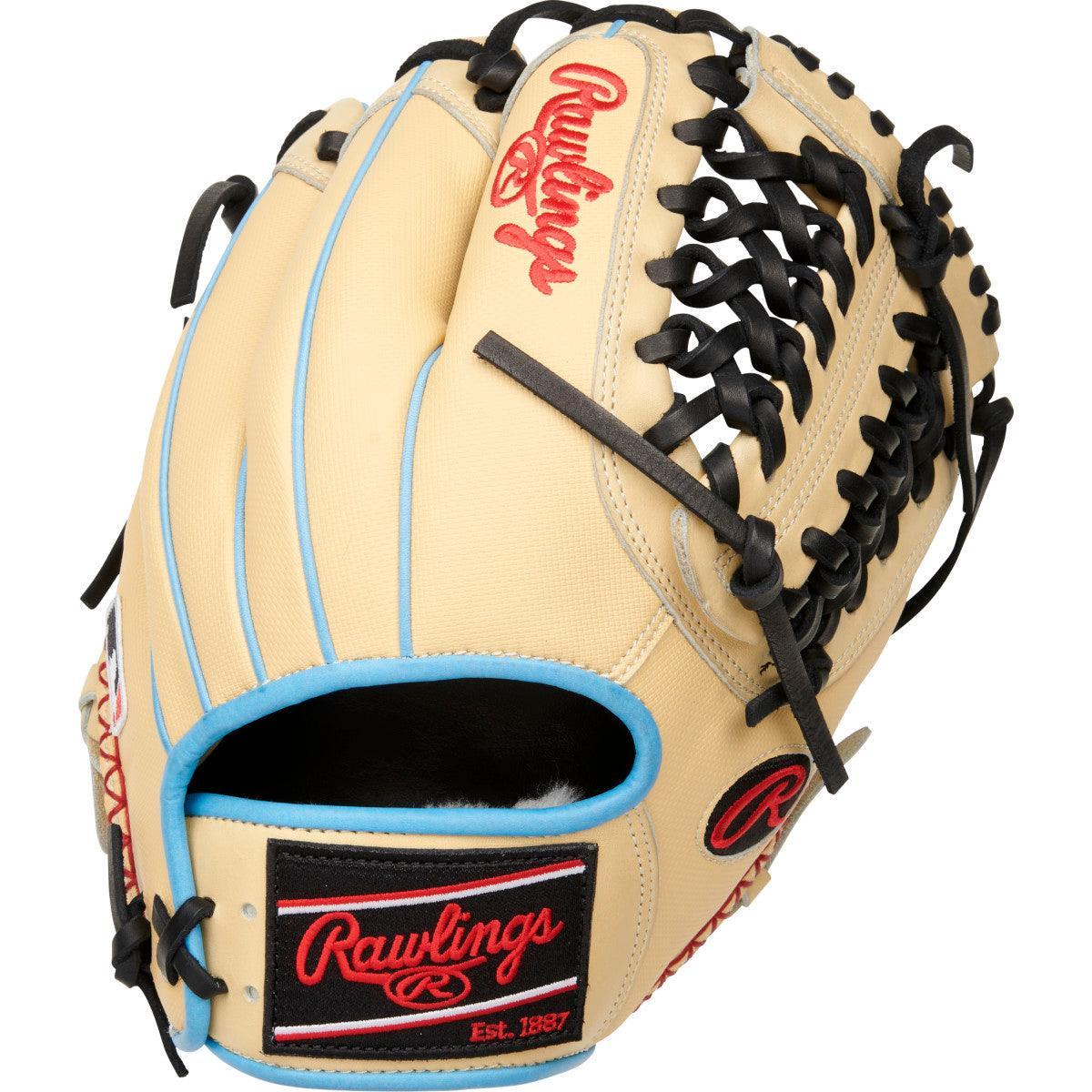 2024 Rawlings Pro Preferred 11.50 Inch Baseball Glove PROS204 4BSS - Premium Leather Fielding Mitt for Infield & Outfield Players - Perfect for MLB, College & High School Baseball Games