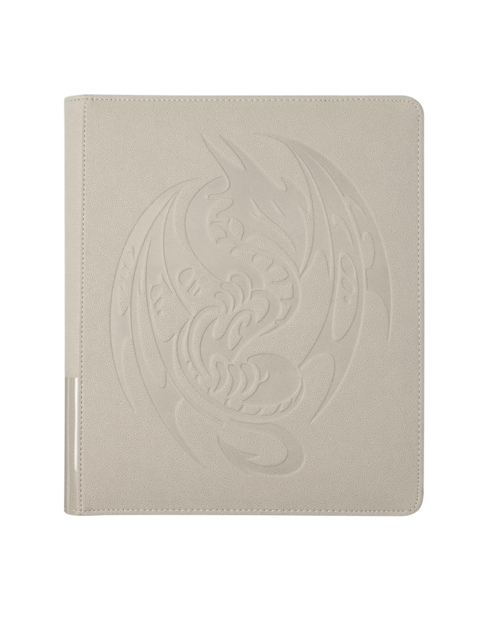 Dragon Shield Card Binder 360 – Premium Ashen White TCG Portfolio for Pokemon, Yugioh, Magic The Gathering (MTG) & Hockey Cards – Secure Storage for Collectible Trading Card Games – Perfect for Tournaments, Gaming Sessions & Card Collection Display