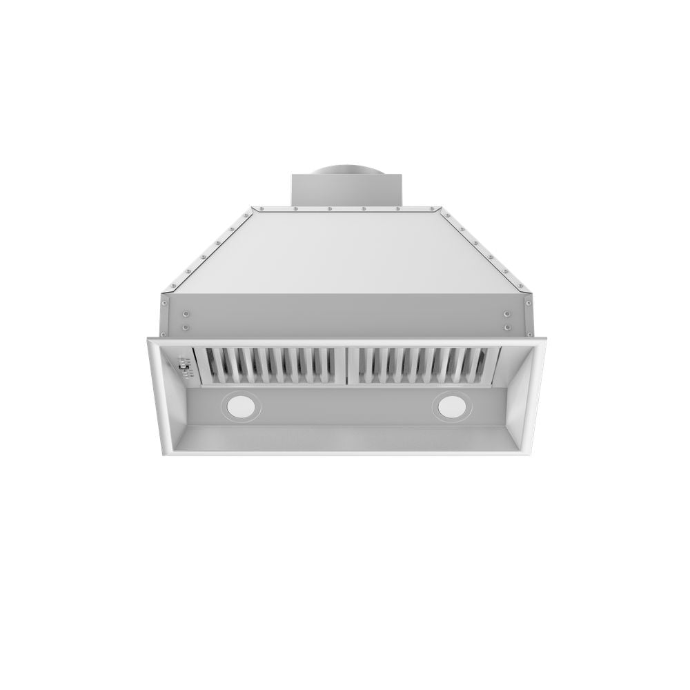 ZLINE 698 Stainless Steel Ducted Wall Mount Range Hood Insert - Powerful Ventilation for Modern Kitchens