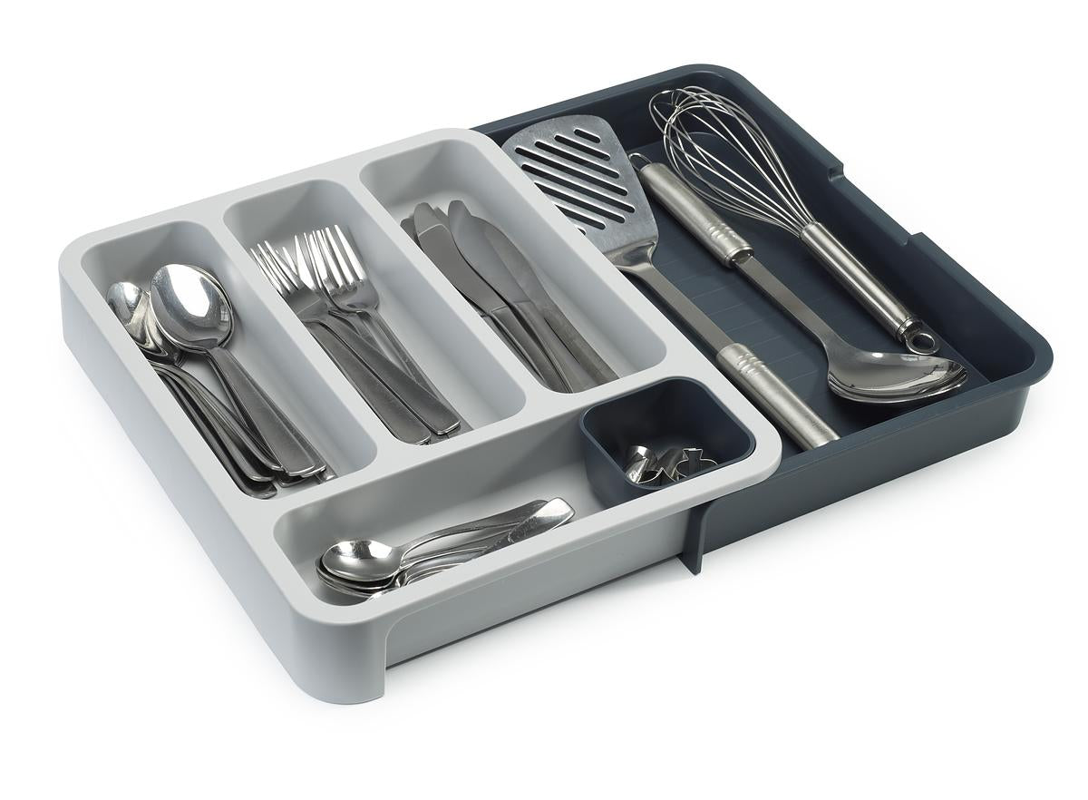 Drawer Organizer - Premium Storage Solution for Kitchen, Bathroom & Office Drawers - Perfect for Decluttering and Organizing Small Items