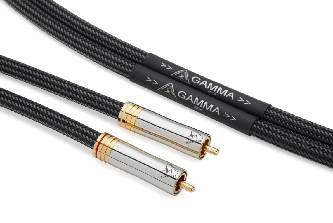 Shunyata Gamma RCA Audio Interconnect Cable - High-Performance Stereo Interconnect for Home Theater & Hi-Fi Systems