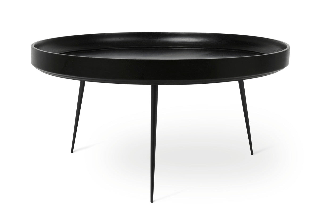 Mater Modern Wooden Bowl Table - Stylish & Functional Home Decor for Living Room, Dining Room, or Bedroom