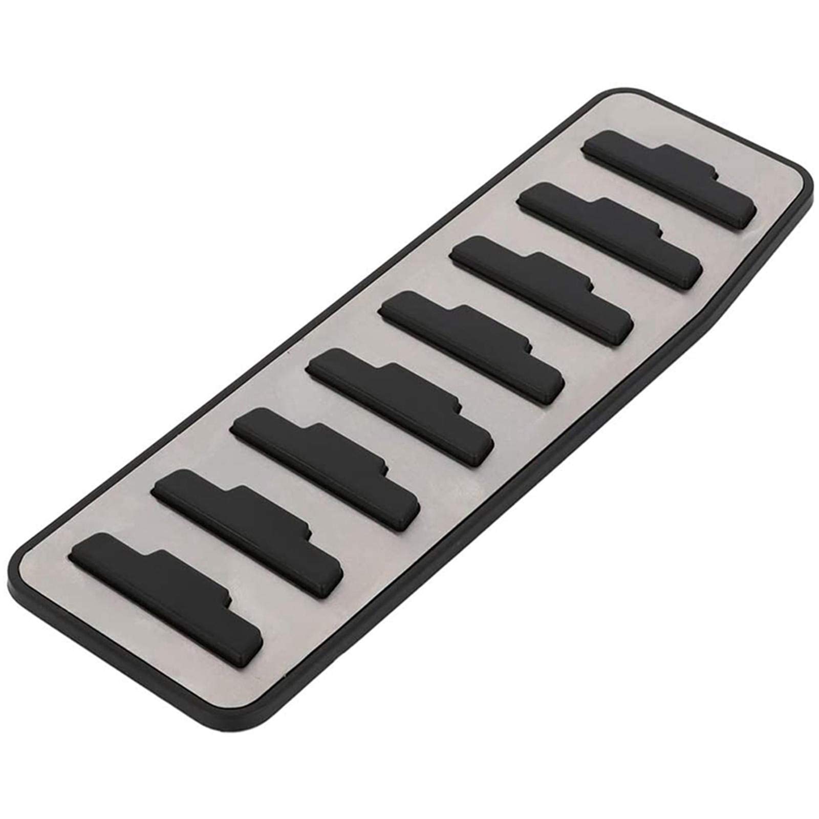 ZIMAwd Car Foot Rest Pedal Cover for Range Rover Evoque 2012-2019 - Non-Slip Rubber Floor Mat Accessories for Enhanced Driving Comfort & Vehicle Styling | Perfect for Daily Commute & Long Road Trips