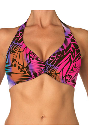 Bali Butterfly 59 Underwire Twist Halter Bra - Comfortable Support for Everyday Wear & Special Occasions | Perfect for Work, Date Night & Vacation