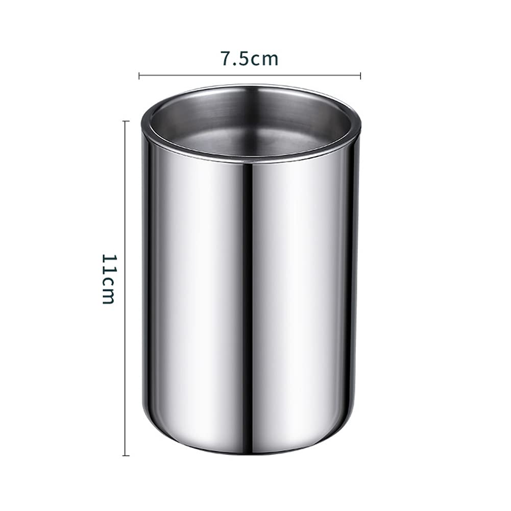Premium Stainless Steel Car Ashtray - Detachable Windproof Smokeless Ash Tray with Funnel Lid | Universal Fit for Vehicles | Ideal for Road Trips, Camping & Outdoor Smoking