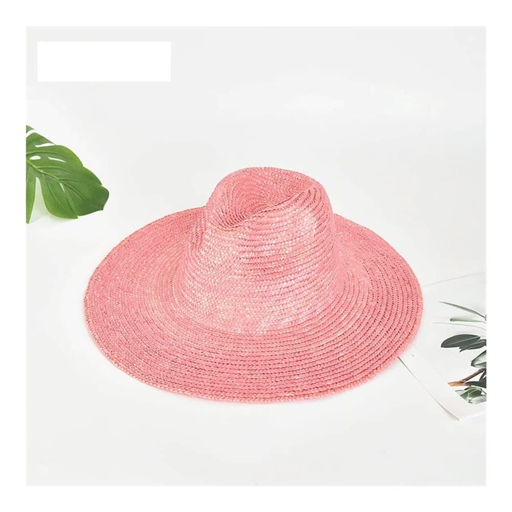 YIWANGO Summer Straw Hat for Women & Men - Wide Brim Beach Sun Hat with Breathable Design - UV Protection Sun Hat for Outdoor, Travel, Gardening (Color: C, Size: 6 5/8-7 3/8) - Perfect for Beach Vacations, Pool Parties and Summer Fashion