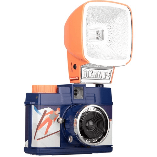 Lomography Diana Mini 35mm Film Camera with Built-in Flash (Monte Rosa) - Vintage Style Photography for Travel & Creative Shooting