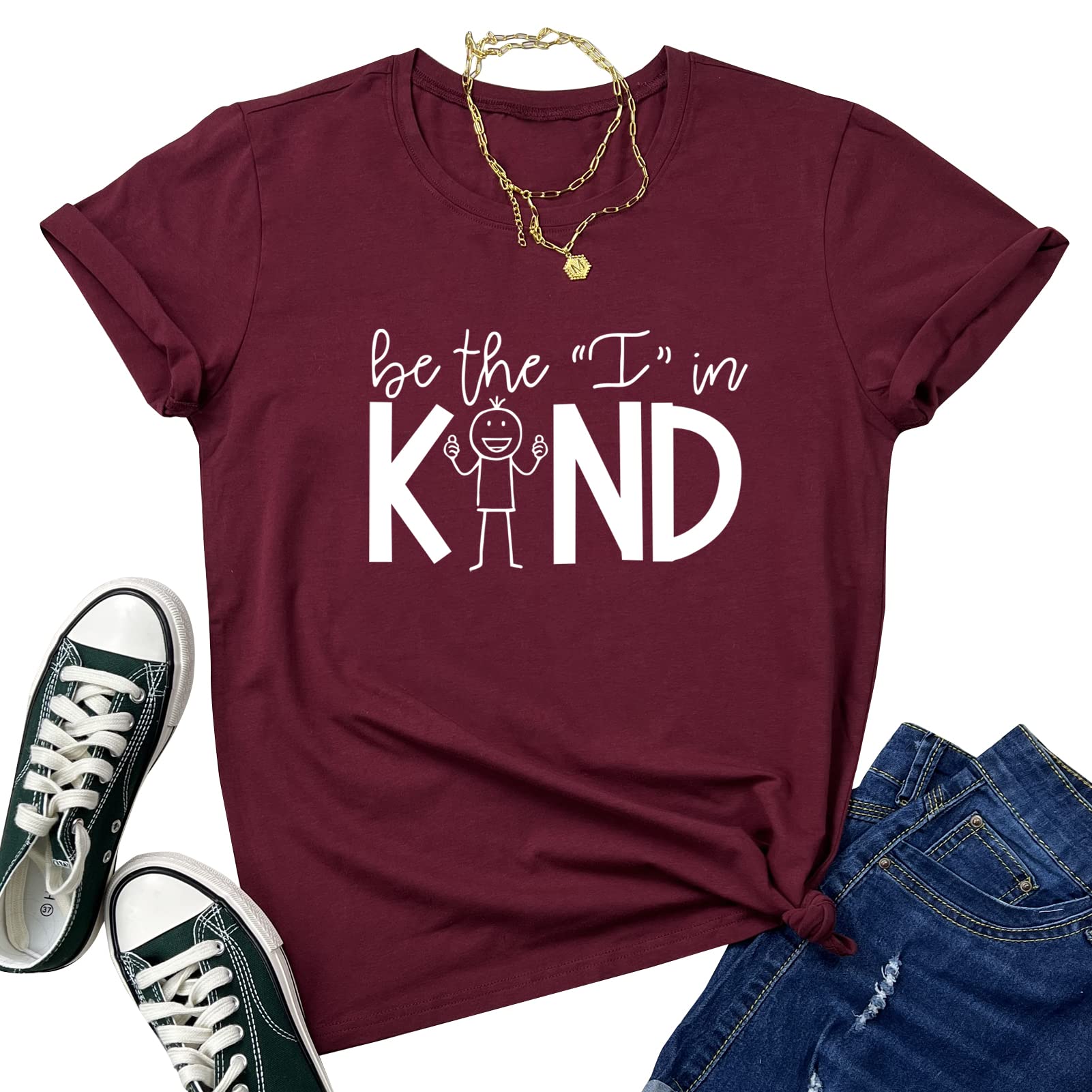 YITAN Women's Cute Graphic T-Shirts - Casual Short Sleeve Tops for Everyday Wear | Perfect for Street Style, Weekend Outfits & Summer Fashion