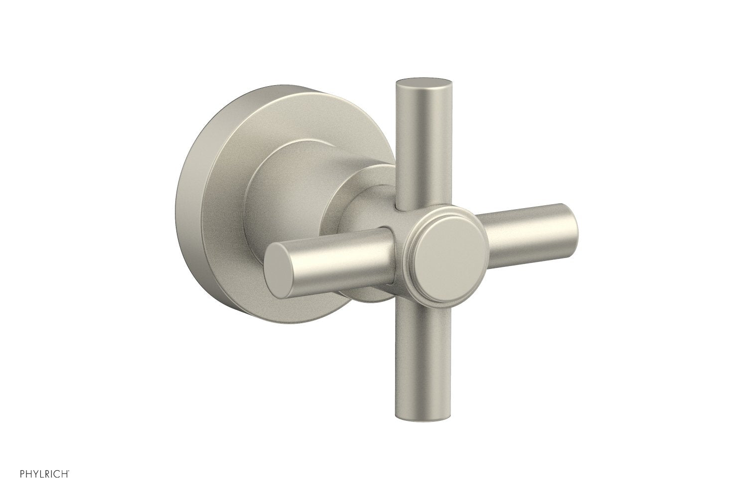 BASIC Volume Control Diverter Trim - Tubular Cross Handle D2PV134A for Bathroom & Shower Faucet Installation | Perfect for Home Renovation & Plumbing Projects