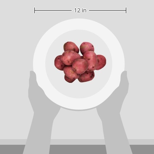 Organic Baby Red Potatoes, 24 oz - Fresh, Non-GMO, USDA Certified - Perfect for Roasting, Mashing & Healthy Family Meals