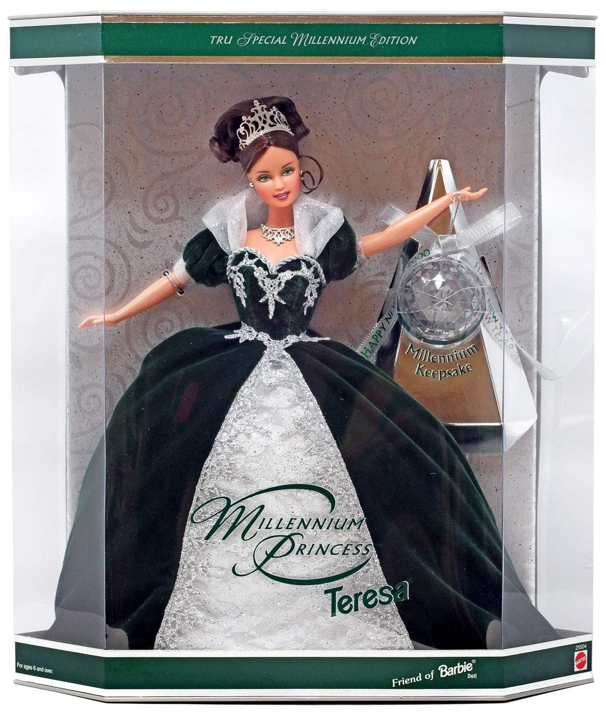 Mattel Millennium Princess Teresa - Barbie's Best Friend - Limited Edition Collector Doll for Kids & Adults - Perfect for Display, Play & Gift Giving