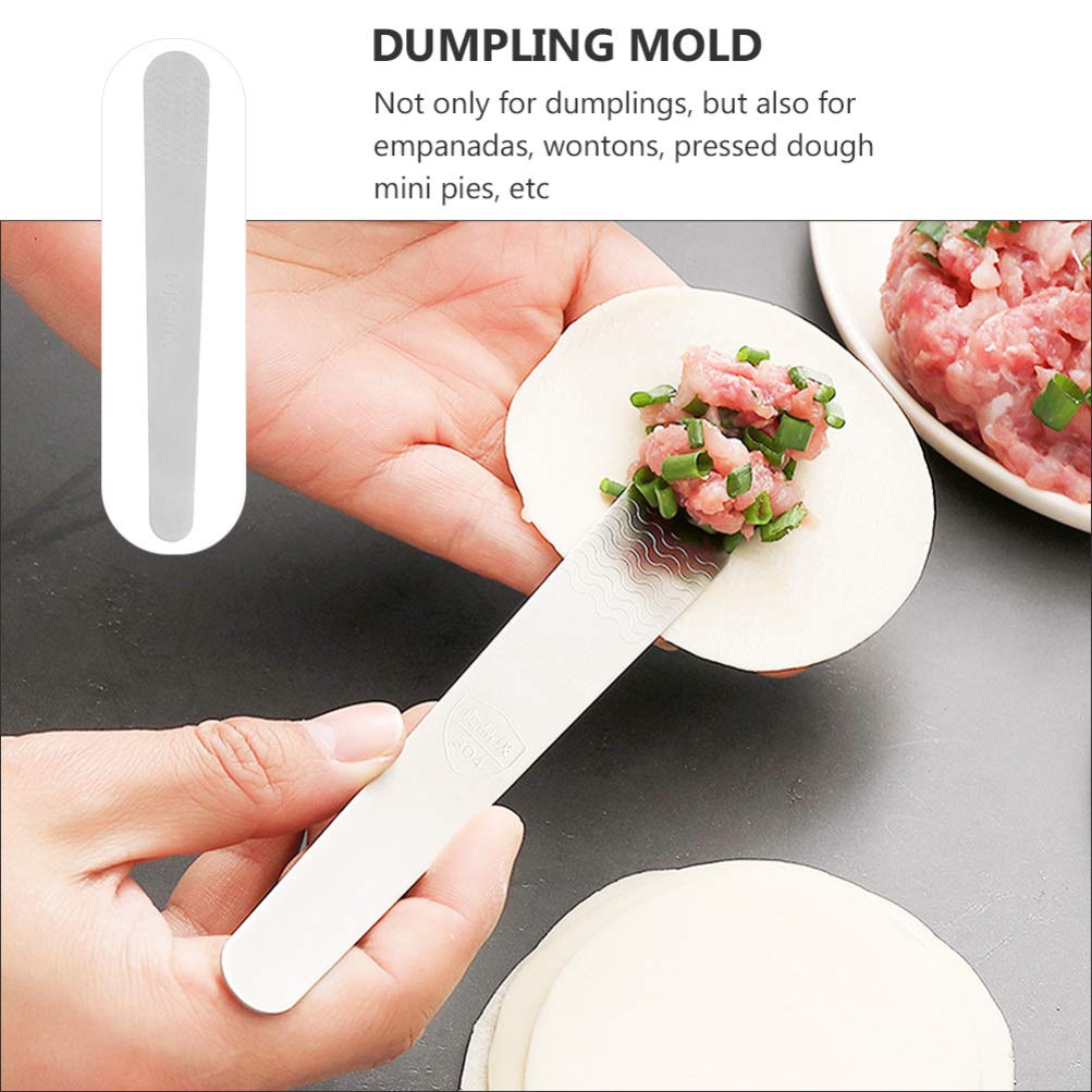 **Hemoton 4-Piece Dumpling Maker Set - Kitchen Gadget for Easy Dumpling Wrapping, Cutting & Molding | Perfect for Homemade Dumplings, Potstickers & Gyoza | Ideal for Asian Cooking & Family Meal Prep**