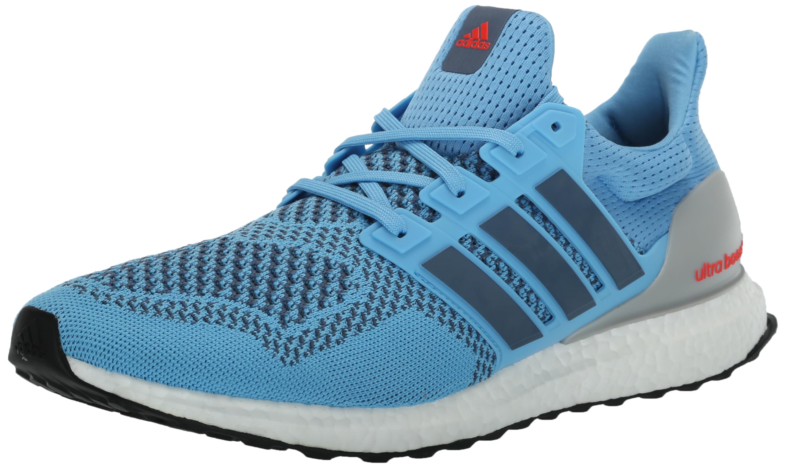 adidas Ultraboost 1.0 DNA Men's Running Shoes - Semi Blue Burst/Preloved Ink/Solar Red - Size 12 | Lightweight Comfort for Jogging, Gym Workouts & Daily Wear