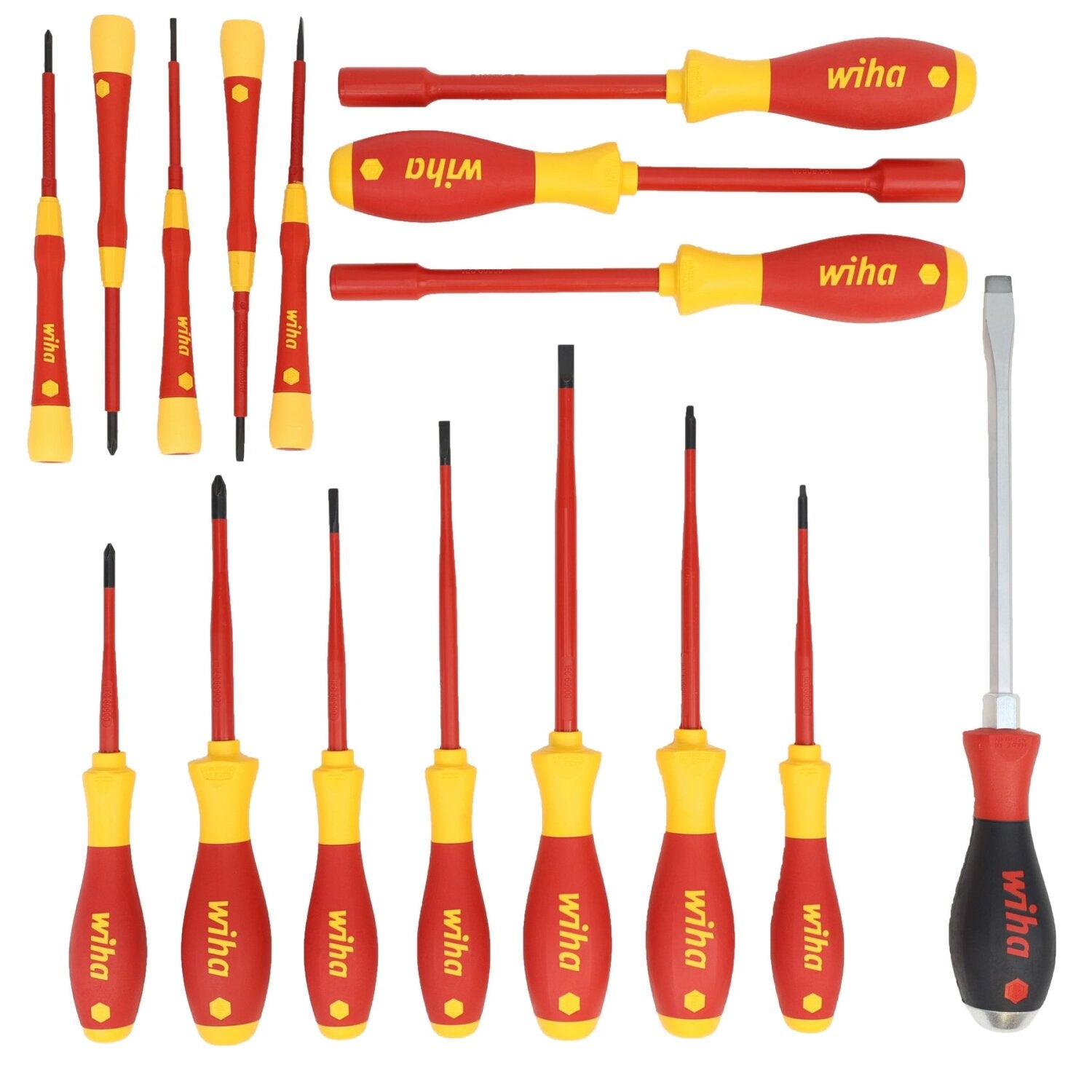 Wiha 91871 Journeyman Electrician's Insulated Tool Kit - 30-Piece Heavy Duty Backpack Set for Professional Electricians | Perfect for Industrial, Commercial & Residential Electrical Work