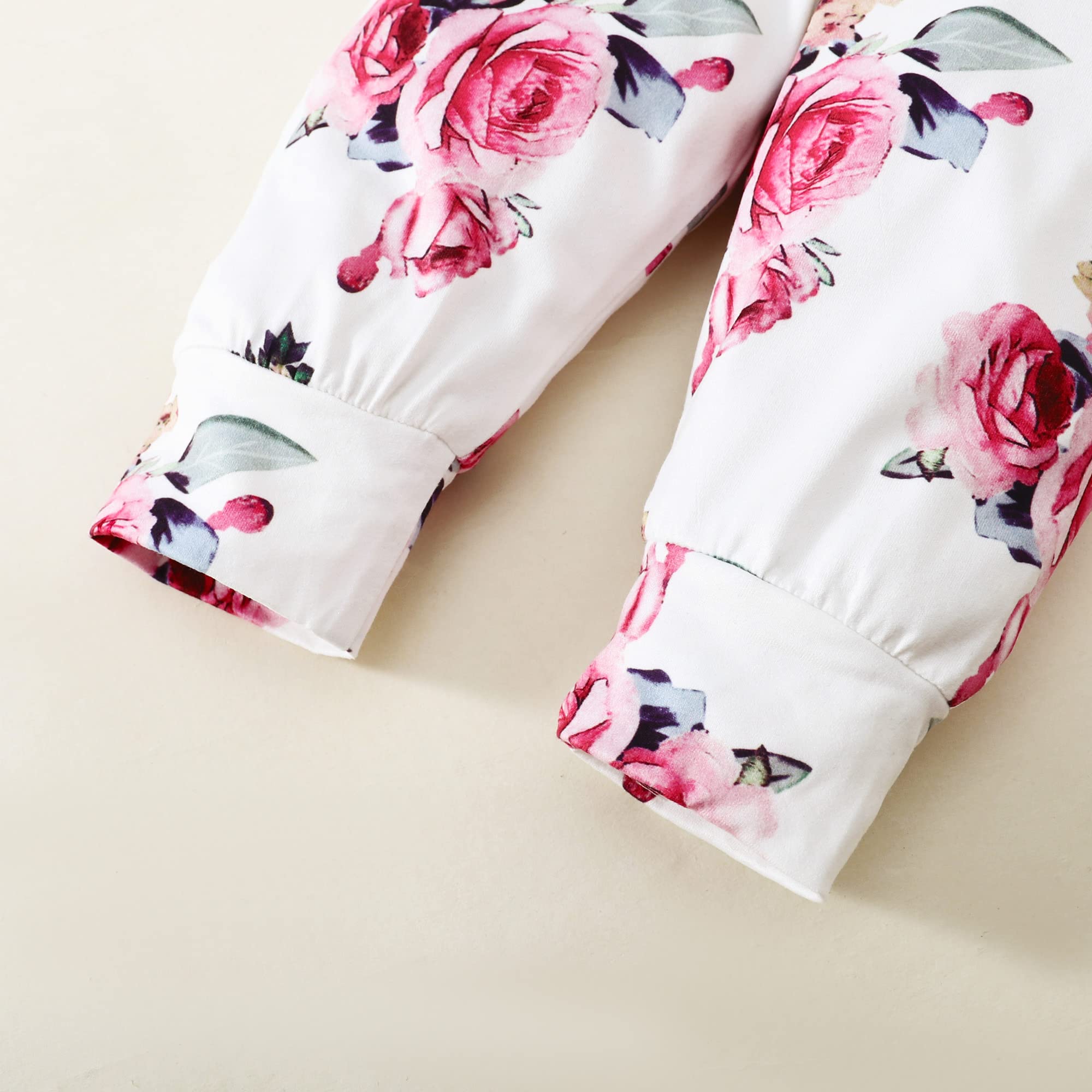 **Newborn Baby Girl Clothes Set - Cute Infant Hoodie, Sweatshirt, Pants & Headband Outfit - Perfect for Photography, Parties & Everyday Wear**