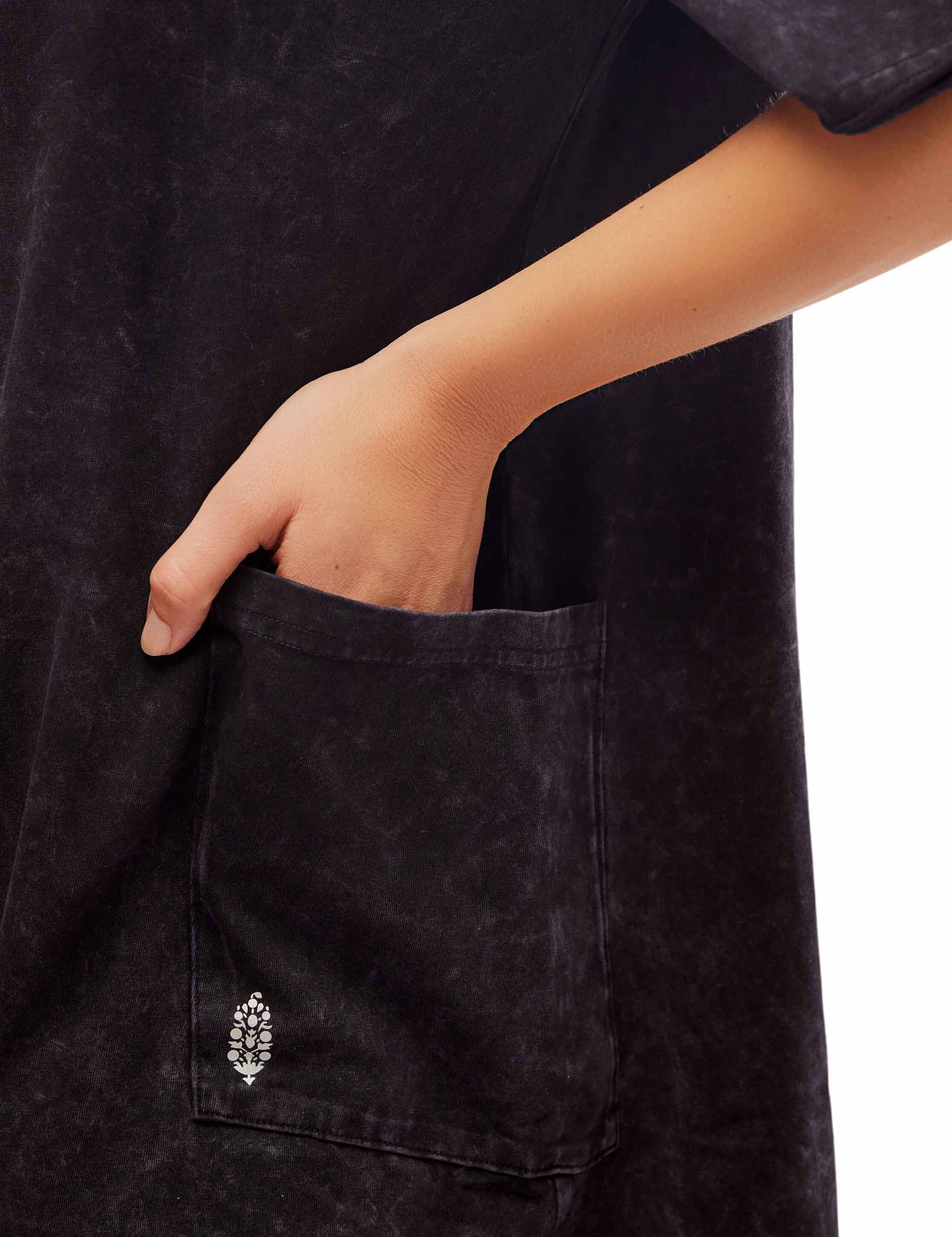 Hot Shot Tee Romper for Women - Stylish Black Jumpsuit | Perfect for Casual Outings, Summer Fashion & Streetwear