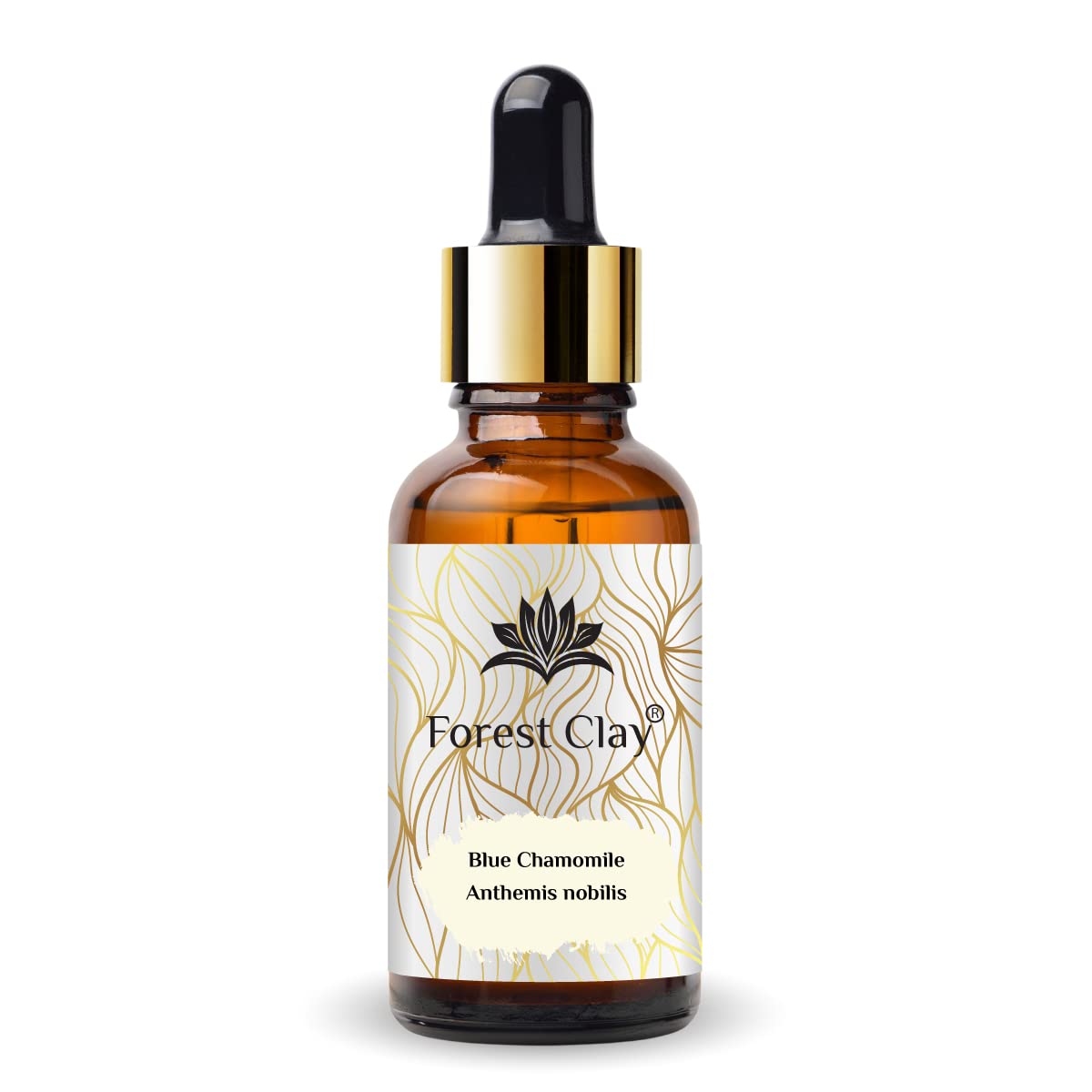 Forest Clay Blue Chamomile 100% Pure Natural Undiluted Essential Oil - 15ml for Aromatherapy, Relaxation & Skin Care