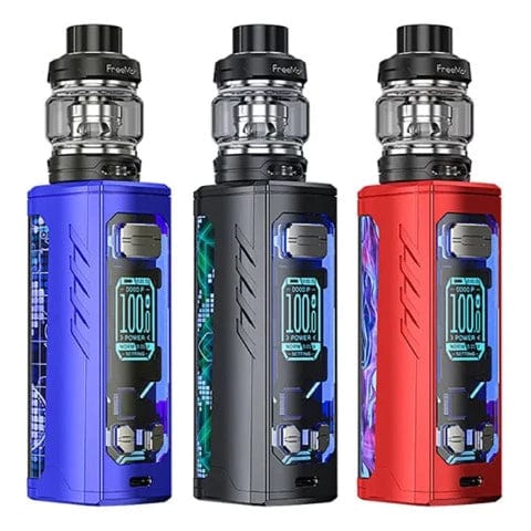 FreeMaX Maxus SOLO 100W Starter Kit - Powerful Vape Mod with Single 18650 Battery, OLED Screen & Top Fill Design | Perfect for Cloud Chasing & All-Day Vaping
