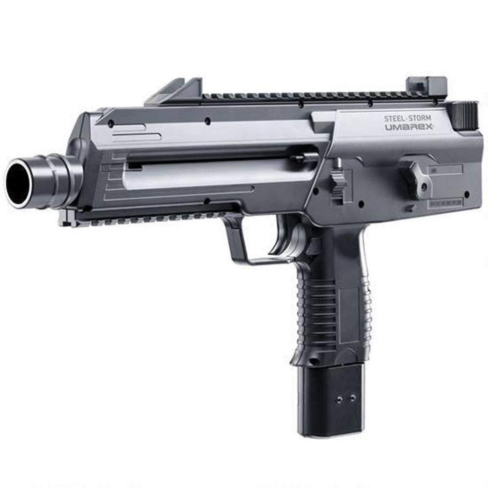 Umarex RWS Steel Storm BB Air Pistol - 15 Inch Black Airgun for Target Shooting & Plinking | Perfect for Backyard Practice, Pest Control & Survival Training