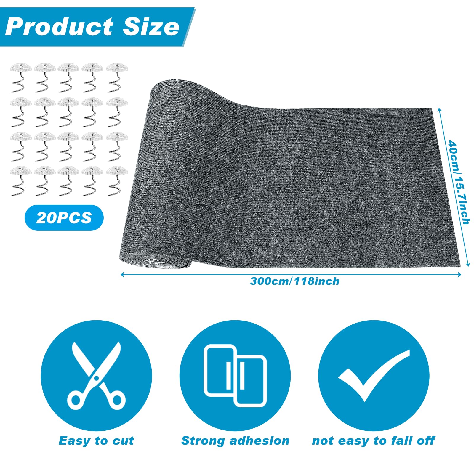 Self-Adhesive Cat Scratching Mat 118