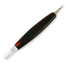 Professional Stainless Steel Cuticle Pusher & Nail Cleaner - Perfect for Manicure, Pedicure & At-Home Nail Care