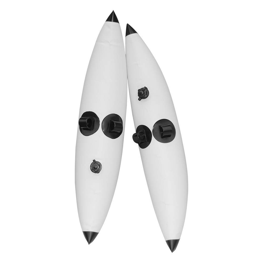 2-Piece Adjustable Kayak Stabilizer System with Heavy-Duty PVC Buoyancy Barrels - Enhanced Stability & Safety for Fishing, Standing & Recreational Kayaking | Perfect for Beginners, Rough Waters & Overnight Trips