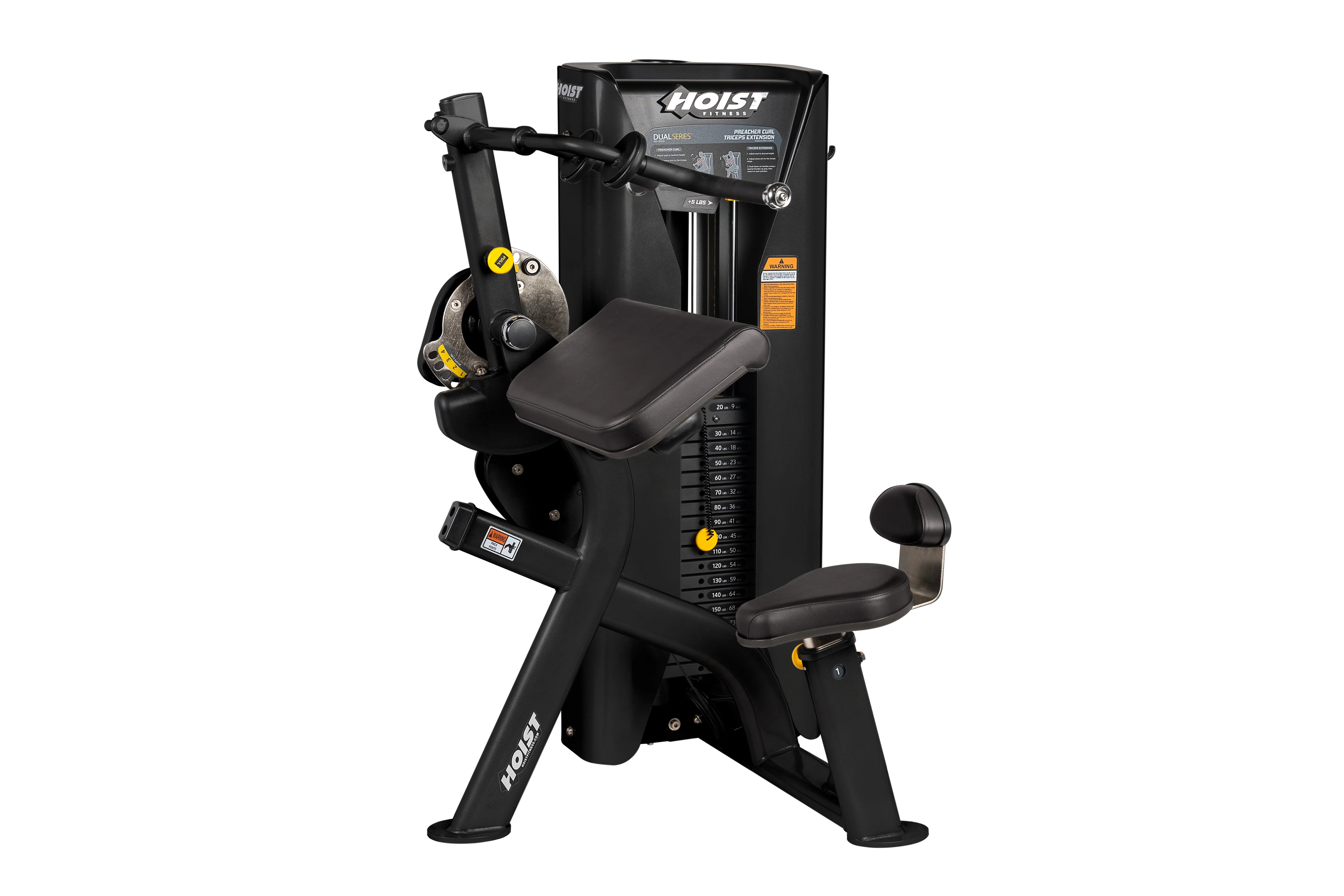 Hoist HD 3100 Preacher Curl & Triceps Extension Bench - Heavy Duty Home Gym Equipment for Arm Workouts & Strength Training - Perfect for Bicep Curls, Triceps Dips & Upper Body Exercises