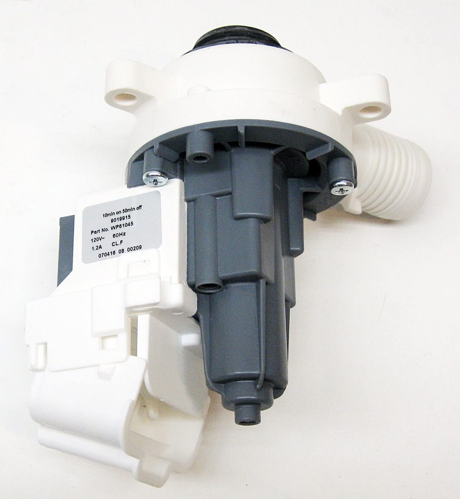 WP10661045 Washing Machine Drain Pump Replacement for Whirlpool Cabrio, Amana, Magic Chef - Compatible with AP6023670, PS11757016, WPW10661045, W10614033 - Perfect for Laundry Room Repairs & Appliance Maintenance