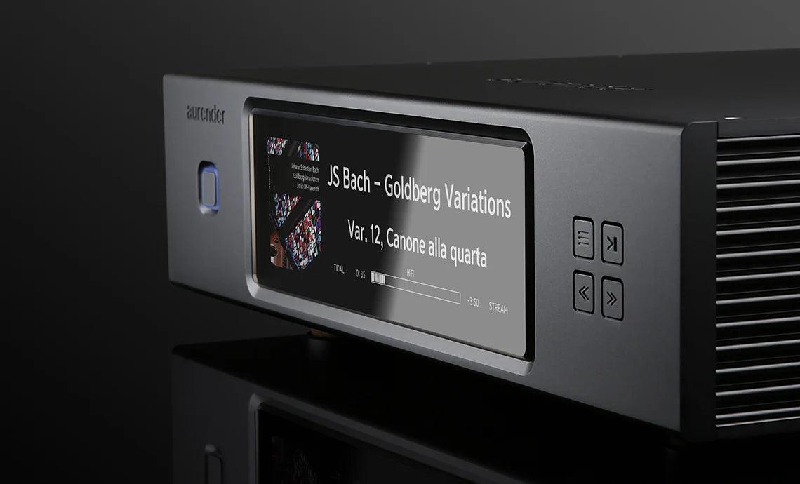 Aurender N20 High-End Network Audio Transport & Music Server - Perfect for Audiophiles & Home Theater Systems