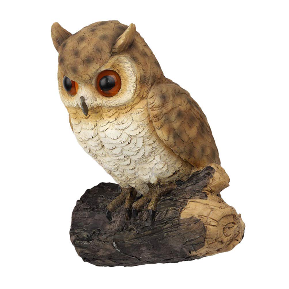 YARNOW Owl Garden Statues - Outdoor Decor for Trees & Yard Gifts