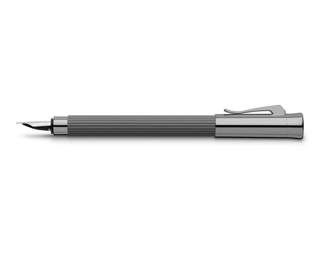 Premium Tamitio Stone Grey Fountain Pen with Extra Fine (EF) Nib - Elegant Writing Instrument in Gift Box for Professionals, Students & Calligraphy Enthusiasts - Perfect for Office Use, Journaling & Special Occasions