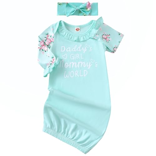 M Blue Pink Flower Sleeve
