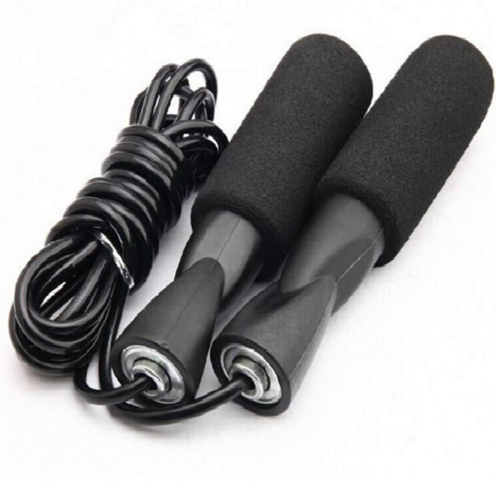 Premium Jolincc 1/2 Inch Thick Non-Slip Yoga Mat for Women - Ideal for Yoga, Fitness, Boxing, Aerobics & Home Workouts - Includes Adjustable Jump Rope & Exercise Ball (Black, One Size) - Perfect for Home Gym, Studio Sessions & Outdoor Training
