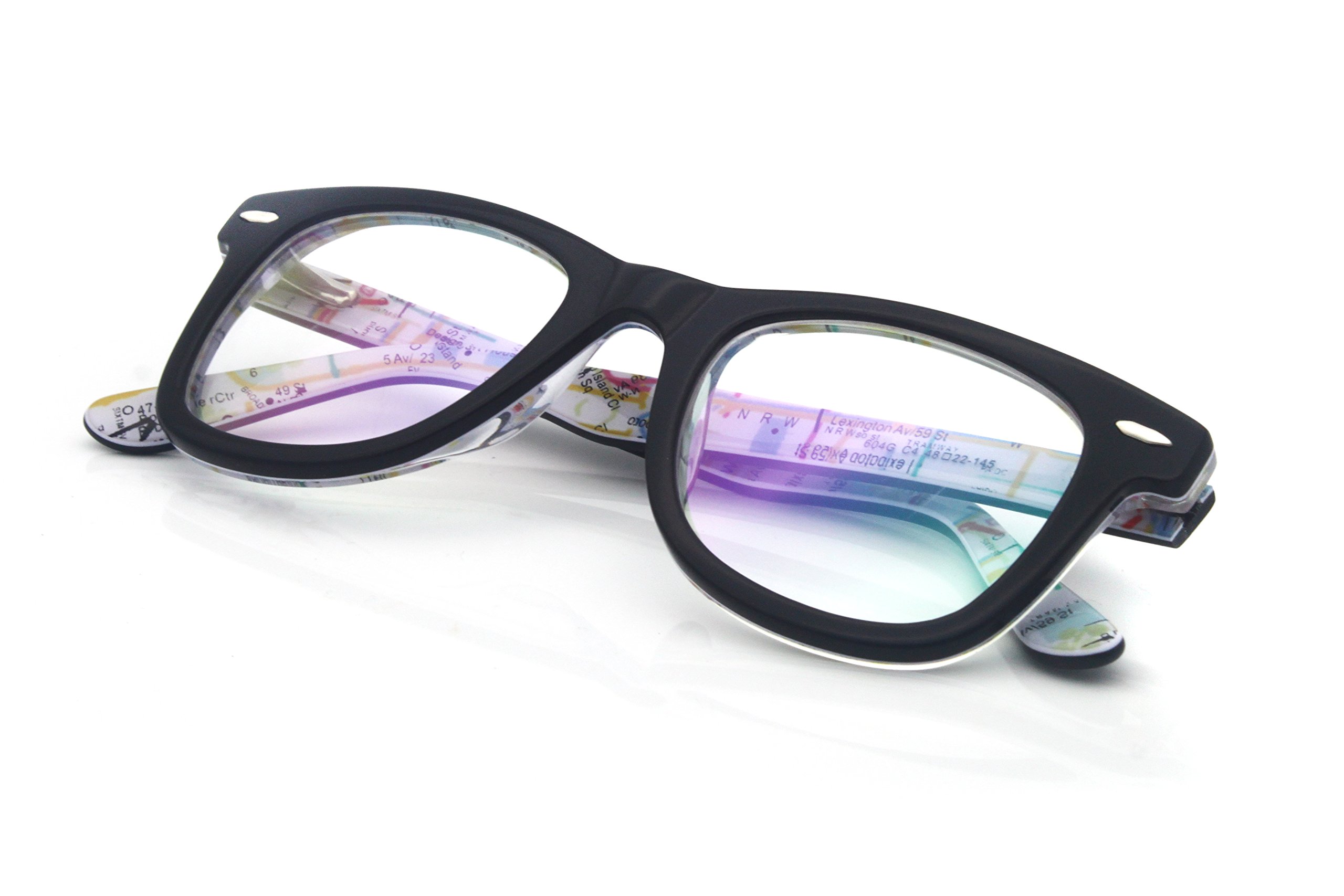 Fashionable Acetate Eyeglasses for Women & Men - Non-Prescription High Fashion Frames | Perfect for Daily Wear, Work & Style Enhancement