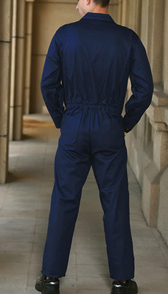 GOLDSTITCH Men's Twill Action Back Coverall - Adult Halloween Horror Killer Costume for Cosplay, Horror Conventions & Themed Parties
