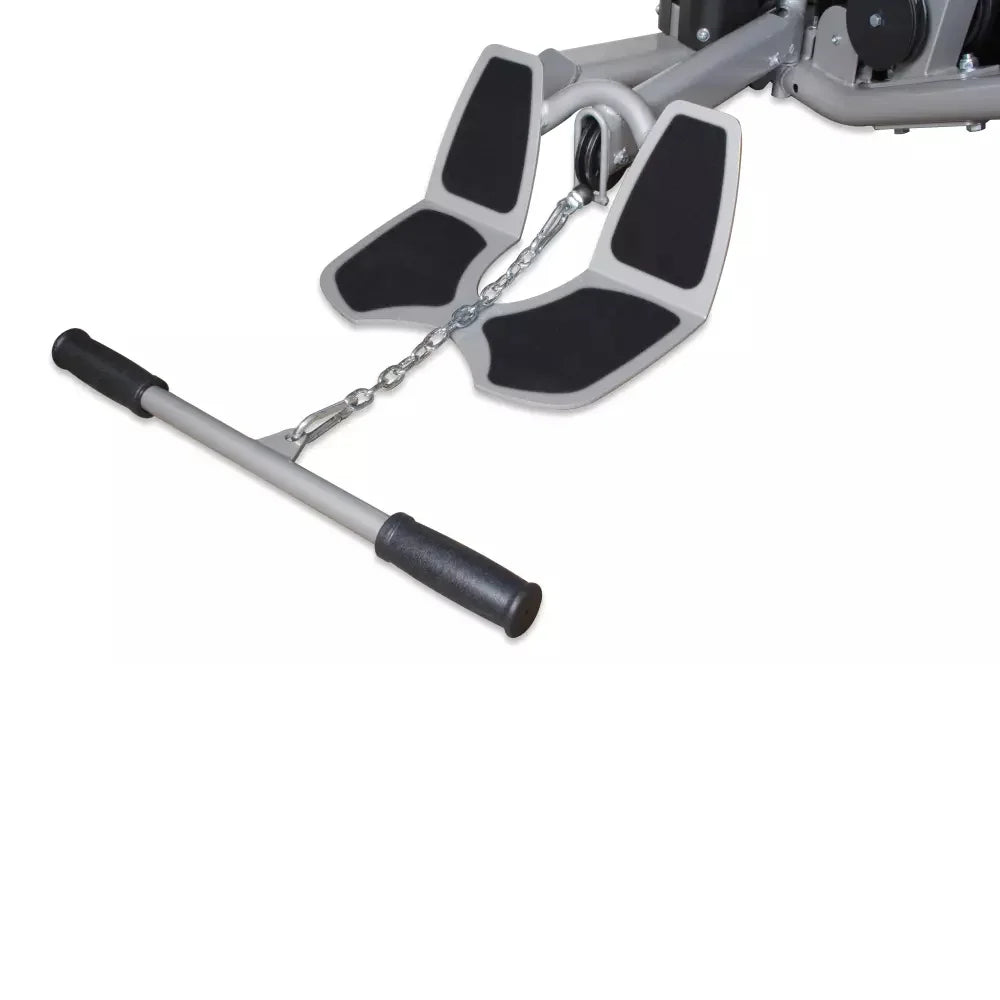 GXE Gym Equipment Set with Acrylic Covers & 200LB Weight Stack - Perfect for Home Workouts & Strength Training