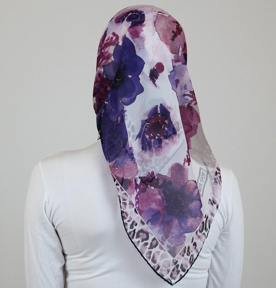 Aker 'Angel' Chiffon Hijab Scarf 6823 923 - Lightweight Muslim Headscarf for Women - Perfect for Prayer, Daily Wear & Special Occasions