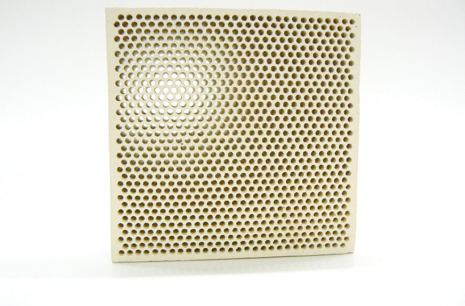 JTS 4x4 Inch Ceramic Honeycomb Soldering Plate with Holes - Heat Resistant Jewelry Making Tool for Soldering, Beading & Metalworking - Perfect for Jewelers, DIY Crafts & Small Metal Projects