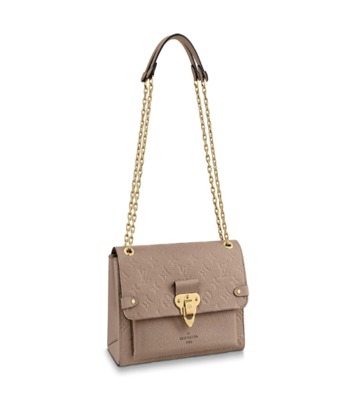 Louis Vuitton Vavin PM Monogram Empreinte Leather Crossbody Bag in Cream - Elegant Everyday Purse for Women, Perfect for Work, Shopping & Date Night