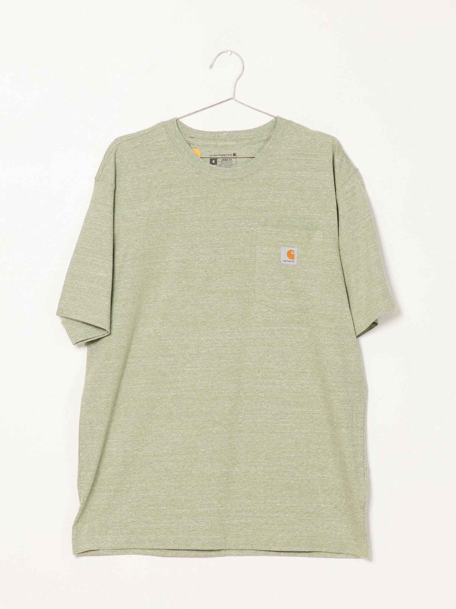 Carhartt Workwear Pocket T-Shirt for Men - Durable Cotton Short Sleeve Tee - Work, Outdoor & Casual Wear - Clearance Sale