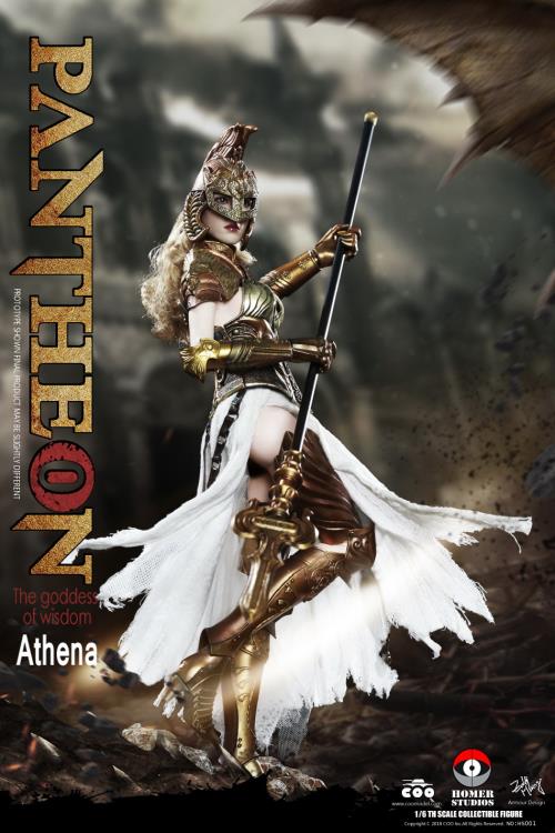 COO Model 1/6 Scale Pantheon Athena Goddess of Wisdom Collectible Figure - Perfect for Anime Fans, Mythology Enthusiasts & Home Decor Display