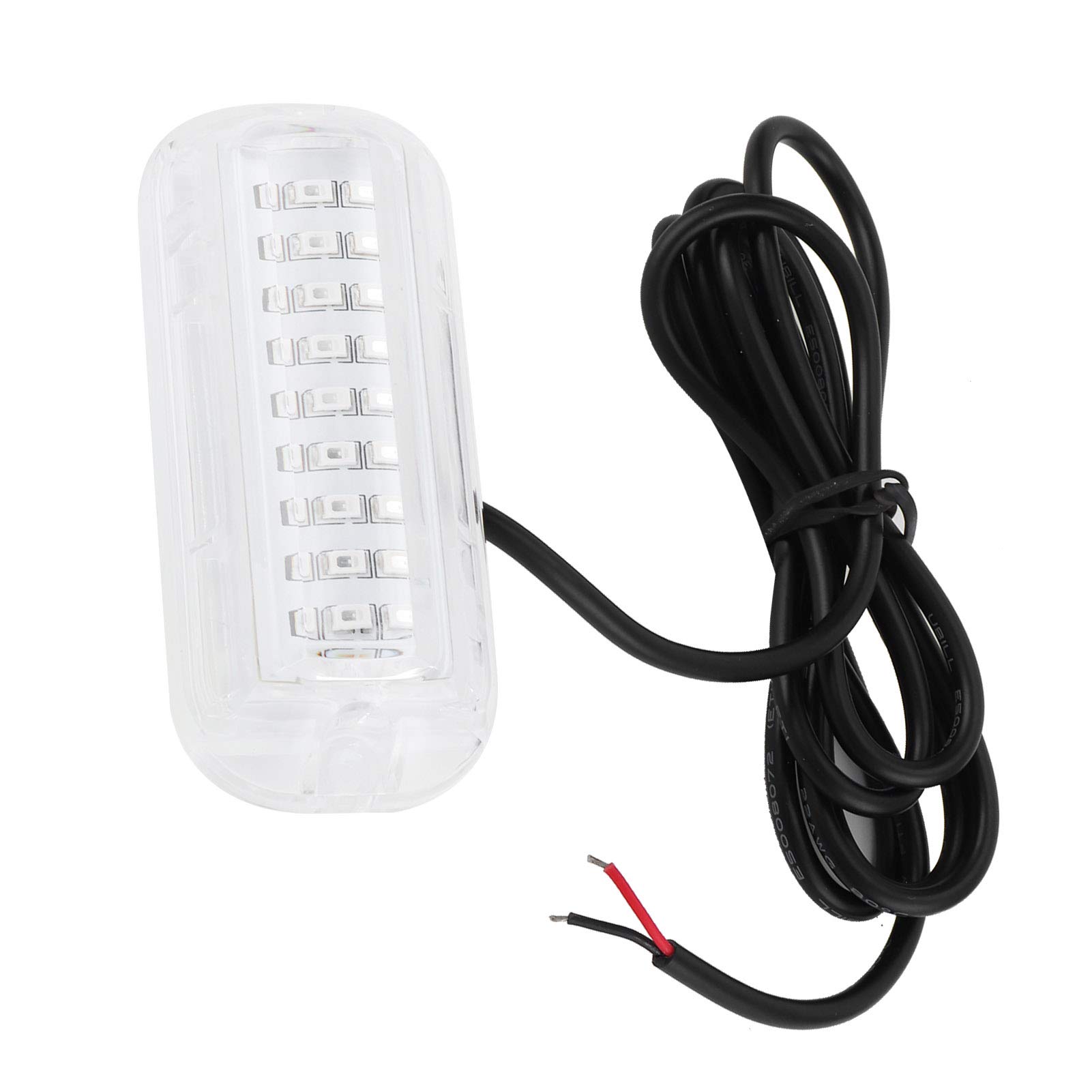 Waterproof Marine LED Light - Stainless Steel Boat Light for Pontoon, Underwater Ship Beam Light - Ideal for Swimming, Fishing & Night Boating