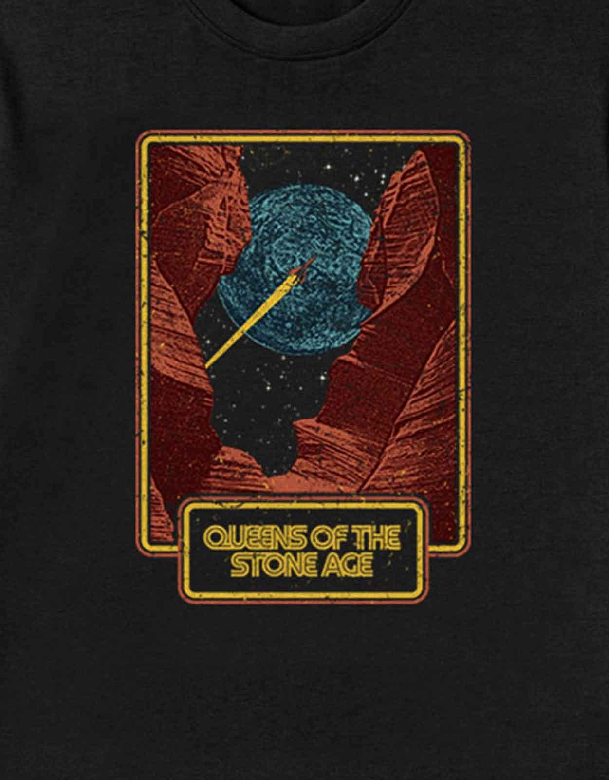 Official Canyon Band Logo Men's Black T-Shirt Size S - Casual Wear, Street Style, Concert Merchandise