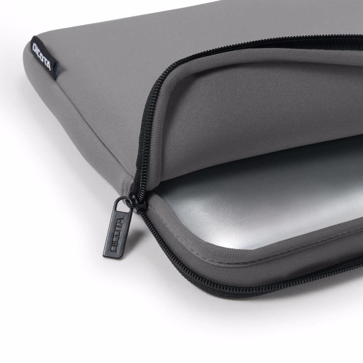12-12.5 Inch Lightweight Laptop Sleeve Case - Grey Protective Skin Base Cover for MacBook, Dell, HP - Perfect for Travel, Office & School Use