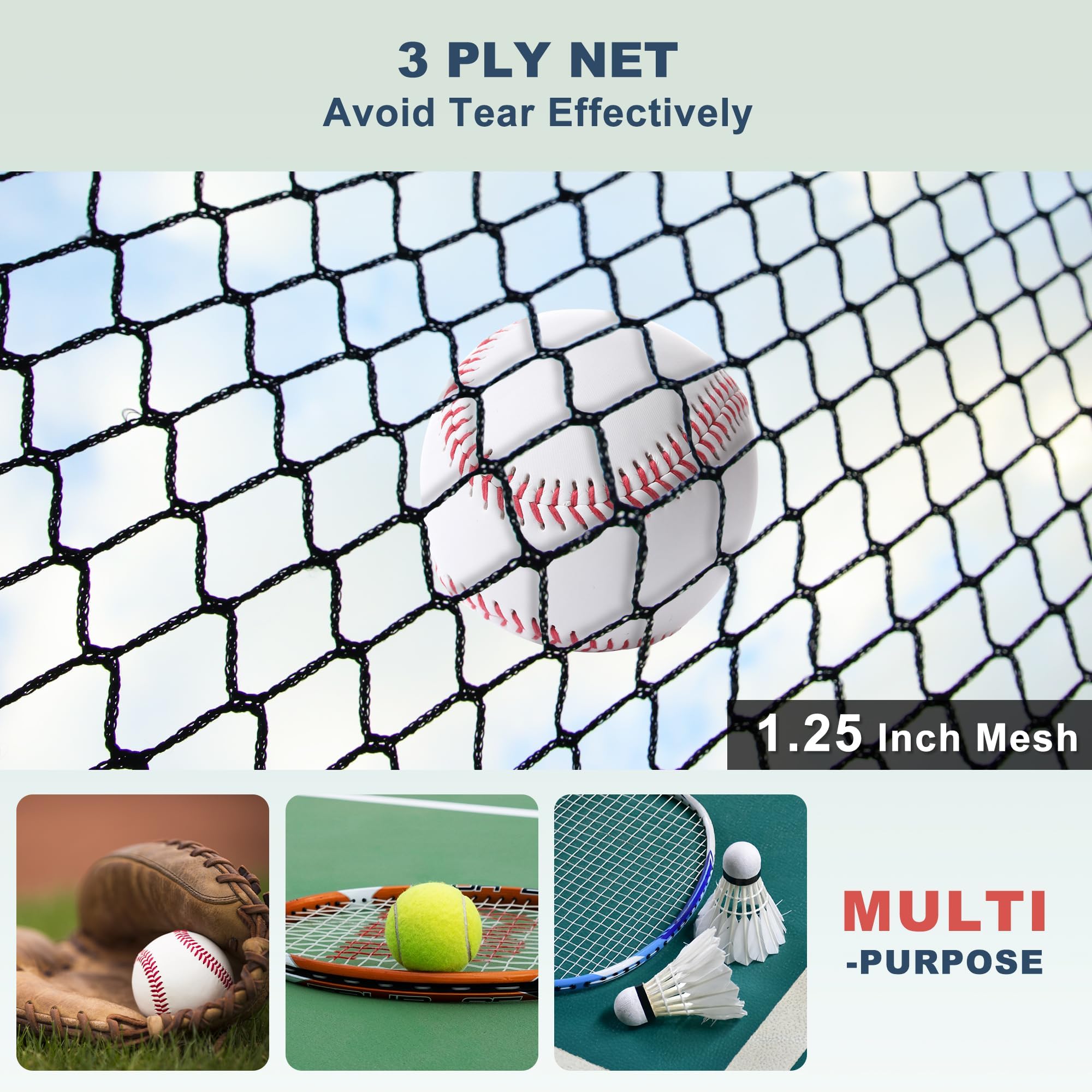 SHANTRA 13FT/22FT/30FT Baseball Batting Cage with Frame & Net - Portable Backyard Hitting Cage for Baseball & Softball Practice | Perfect for Outdoor Hitting Drills, Pitching Training & Backyard Sports (Ideal for Coaches, Players & Home Practice)