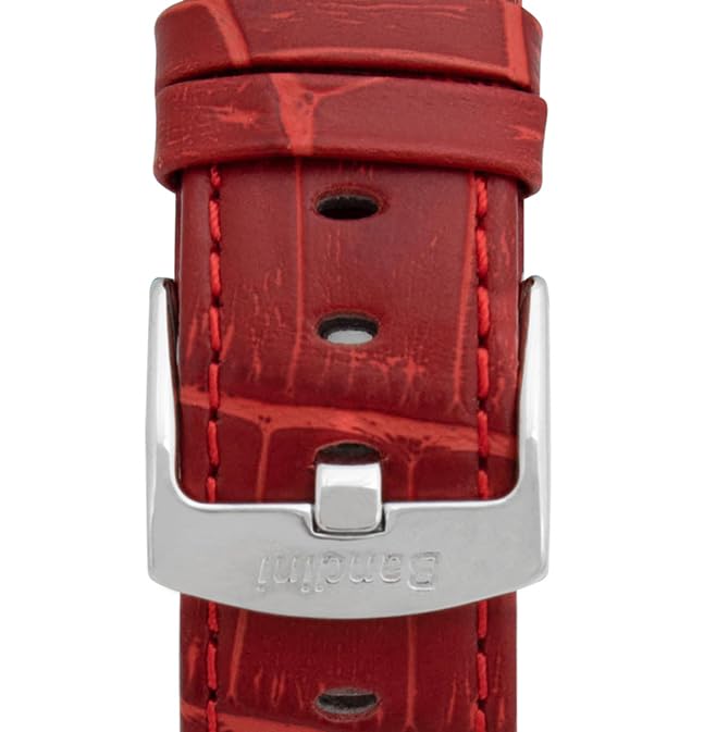 7 - Red / Silver Buckle