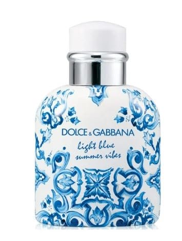 Dolce & Gabbana Light Blue Summer Vibes Eau de Toilette for Women - 4.2 oz Fresh Citrus Floral Perfume - Perfect for Daytime, Beach & Summer Occasions